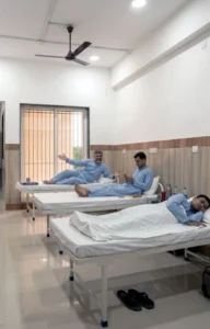 Semi-special room at rehabilitation centre in Nagpur Sanmarg Mind Wellness