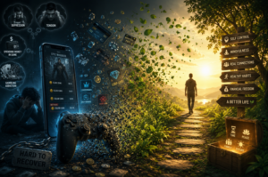 Journey from gaming and gambling addiction to recovery and a better life